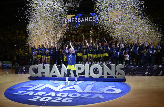 Avrupa şampiyonu Fenerbahçe Opet