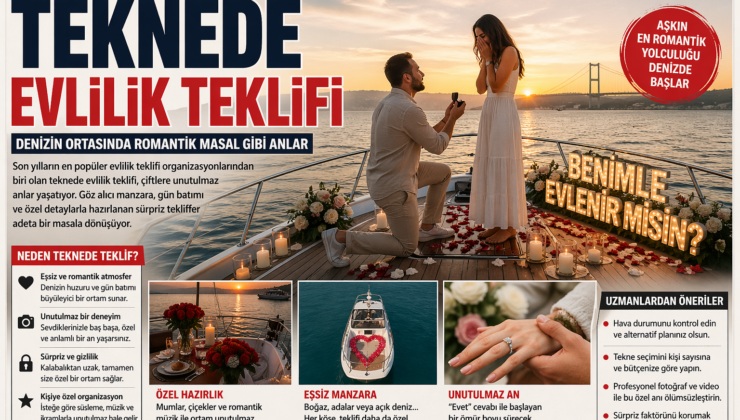 Teknede Evlilik Teklifi
